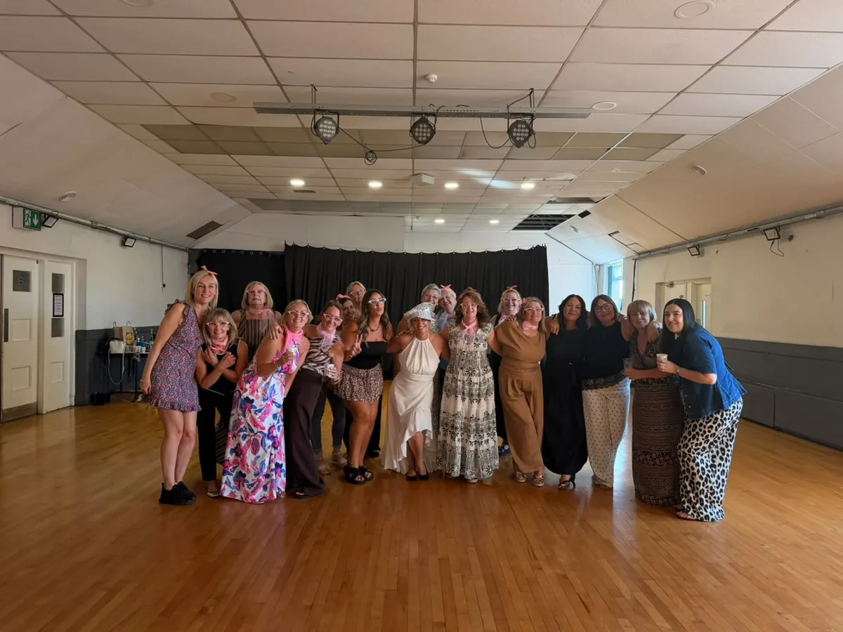 Bollywood hen party dance class in Leicester