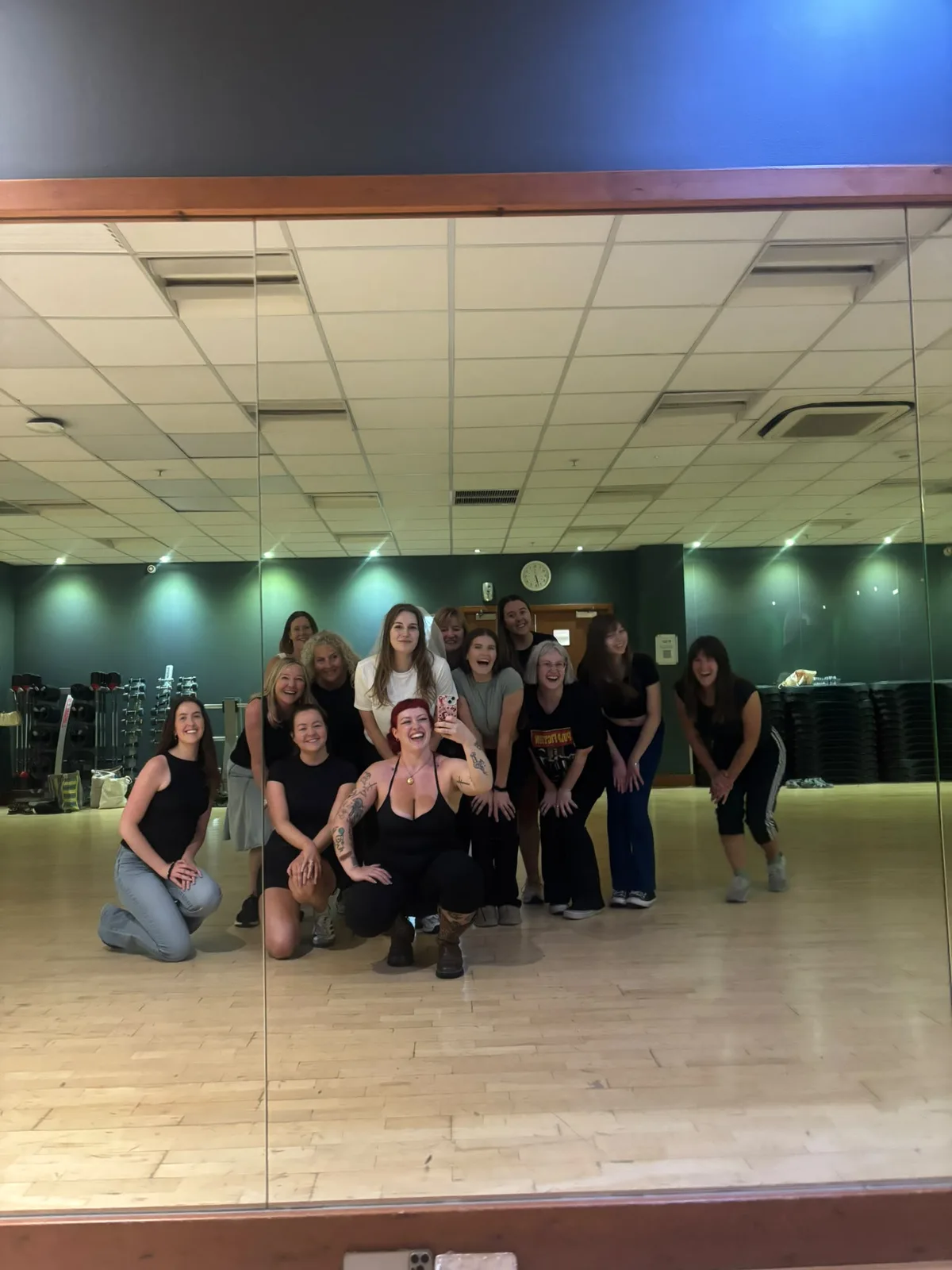 Commercial hen party dance class in Leicester