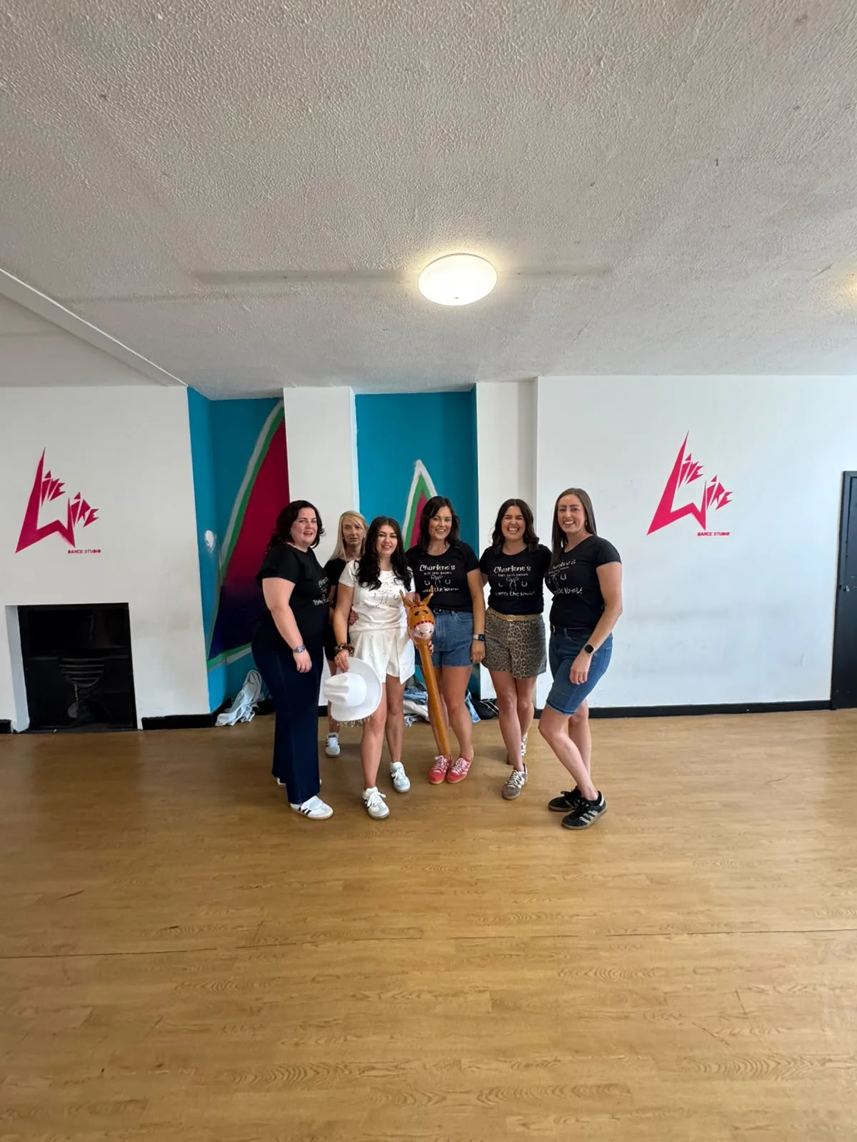 Greatest Showman hen party dance class in Leicester